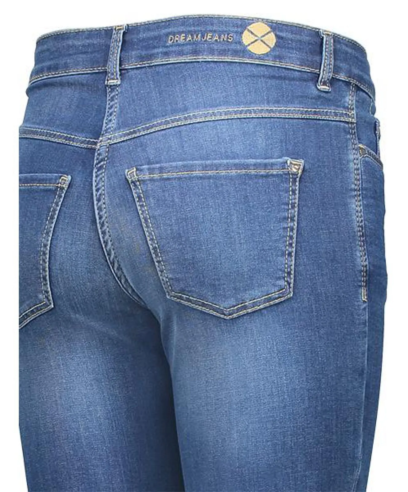 Damen Jeans Dream von MAC in Mid Blue Authentic Wash