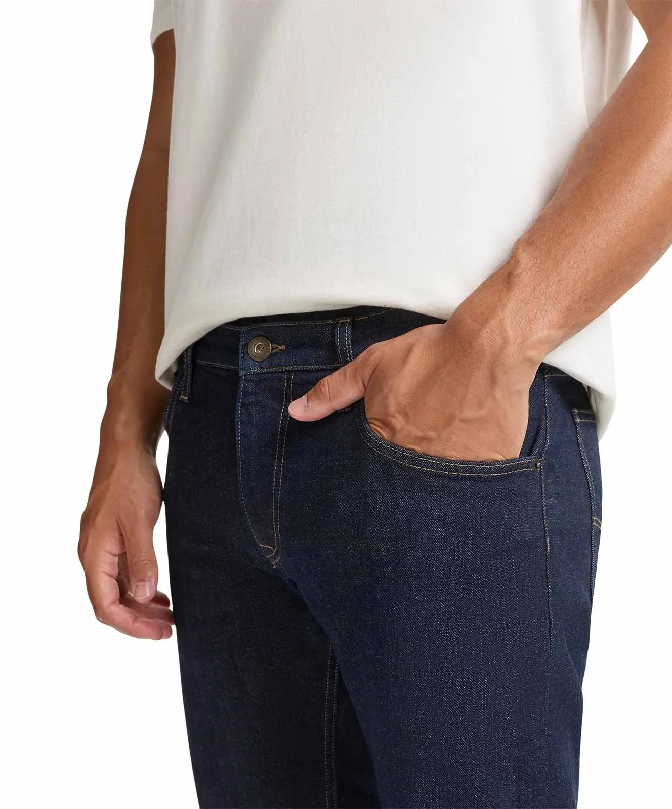 Herren Jeans Damien von Cross in Deep Blue