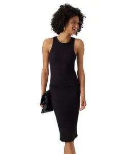 Vero Moda Neckholder Kleid Roma in Schwarz
