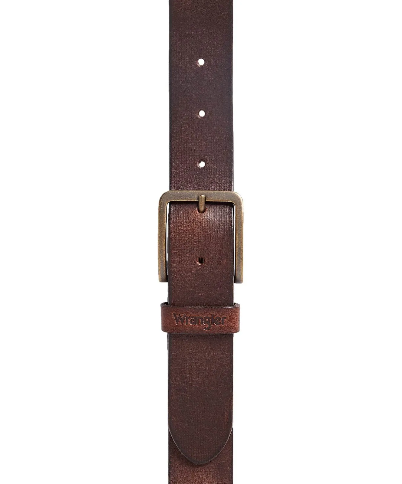 Herren Gürtel Structured Belt von Wrangler in Brown