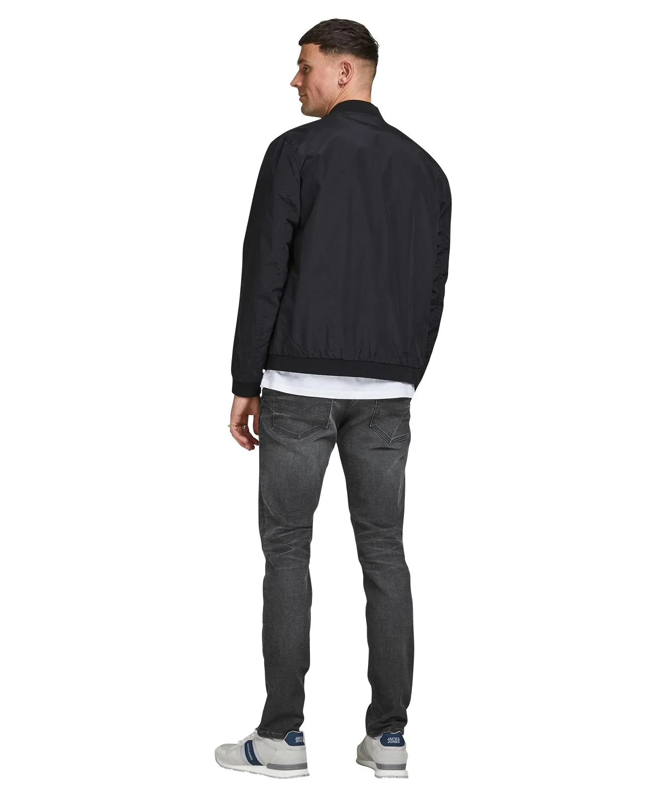 Herren Jeans Tim Original von Jack & Jones in Grey Denim