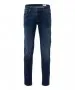 Cross Damien – Gerade Slim-Fit-Jeans in Stone Wash - Hover