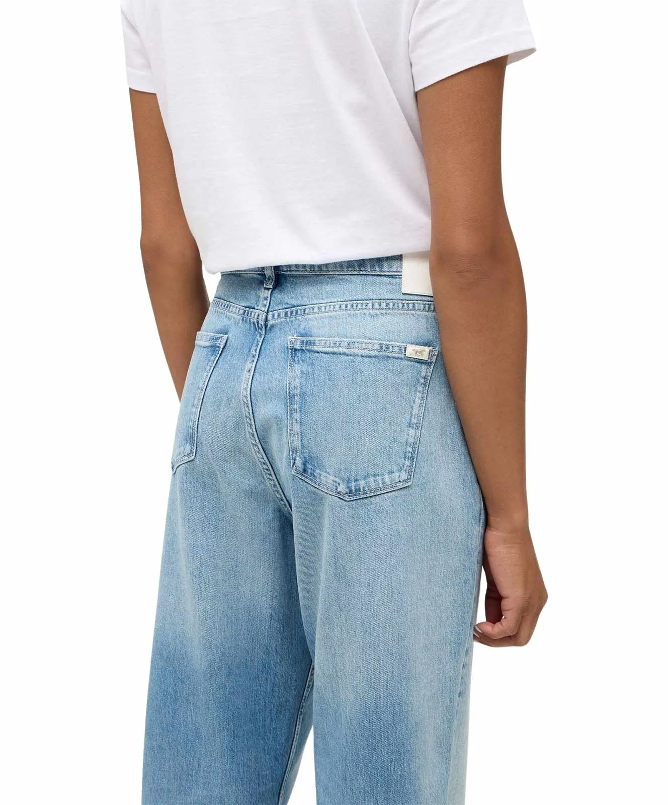 Damen Jeans Madison Wide von Mustang in Hellblau