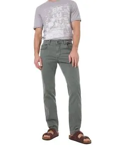 Pioneer Rando Megaflex Jeans in grüner Jade-Waschung