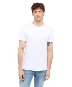 Mustang T-Shirt Allen 2er Pack in Weiß