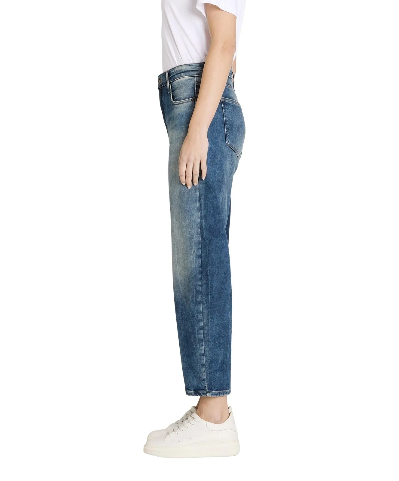 Damen Jeans Danni von MAC in Stormy Tinted Blue