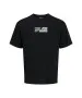 Herren Shirt Graphic Tee von Jack & Jones in Black