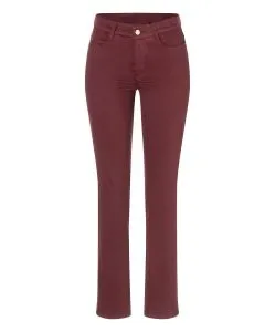 MAC Dream Jeans in Weinrot mit Shaping Effekt