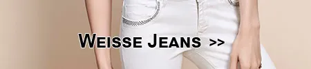 Weisse Jeans für Damen online kaufen